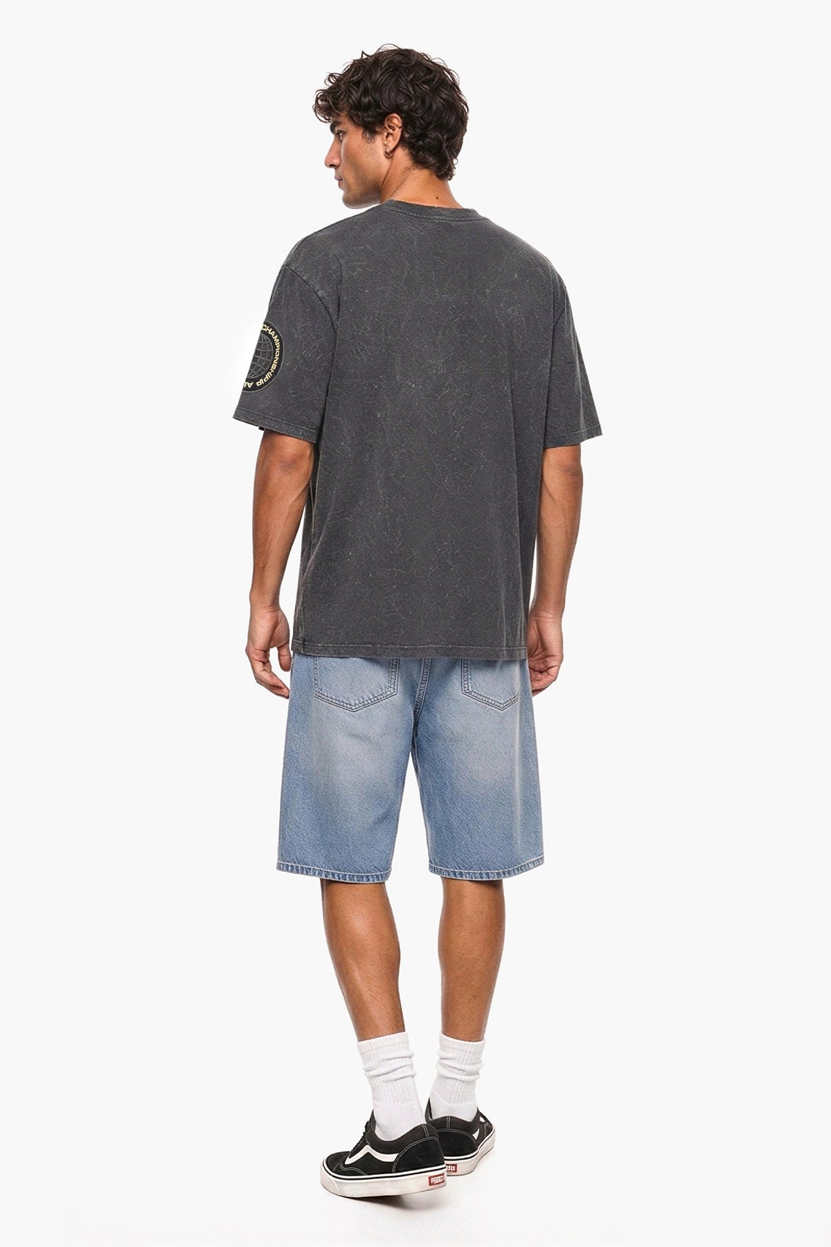 Mineral Wash Racing Graphic Tee