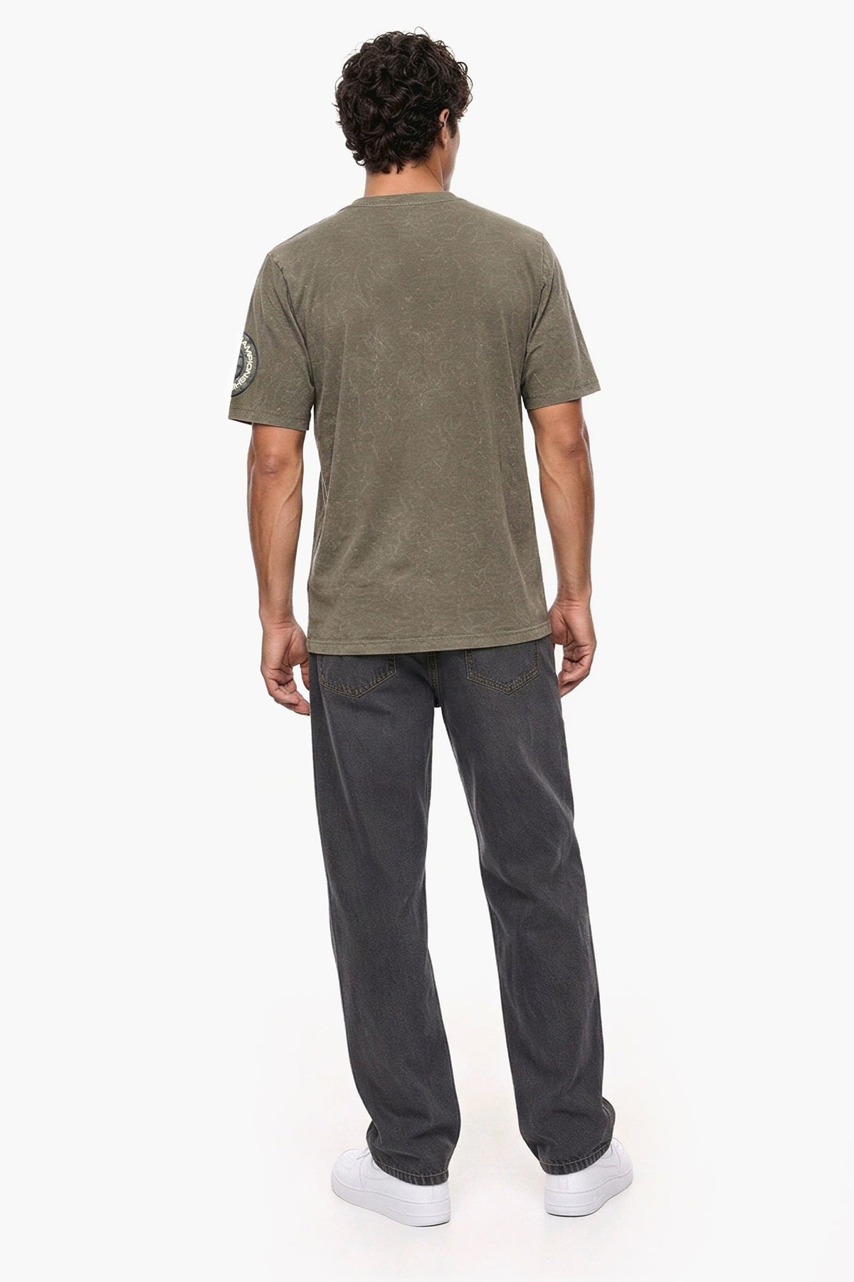 Mineral Wash Racing Graphic Tee