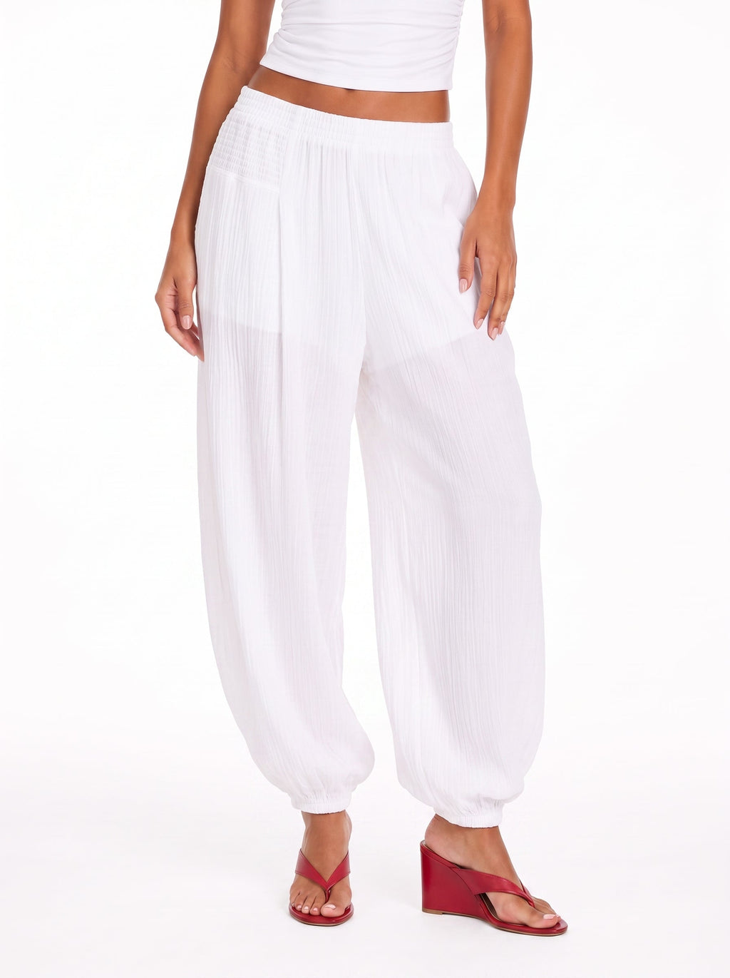 Relaxed Balloon Pants