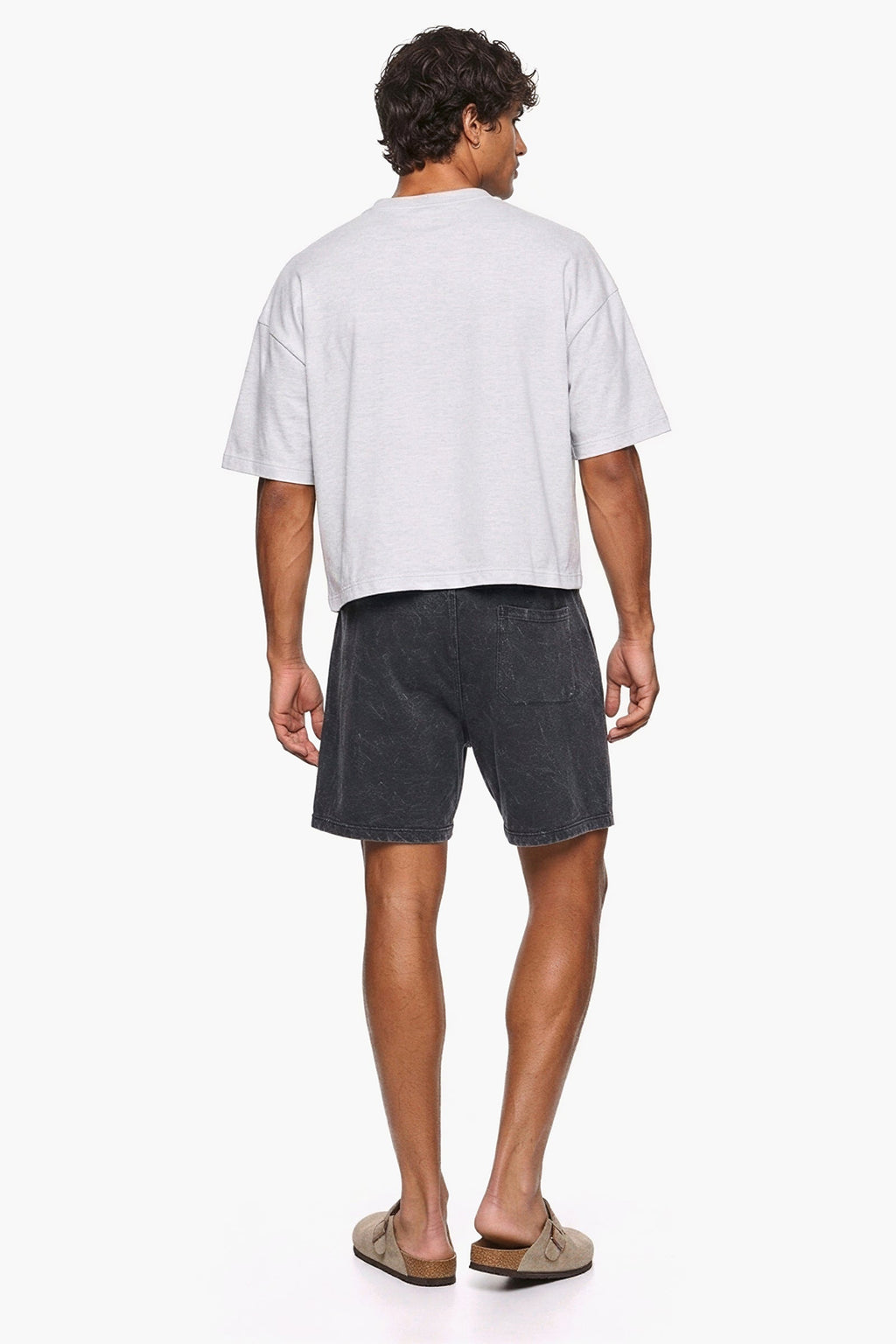 Mineral Wash Fleece Shorts