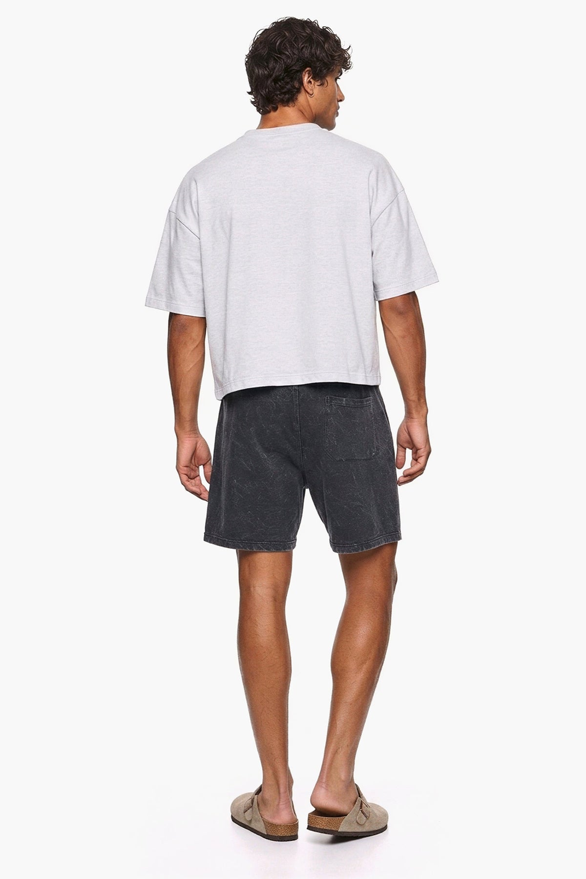 Mineral Wash Fleece Shorts