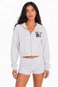 New York Graphic Zip-Up Hoodie