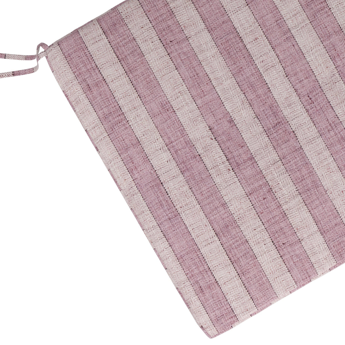 Chevalier Lilac Stripe Seat Cushion