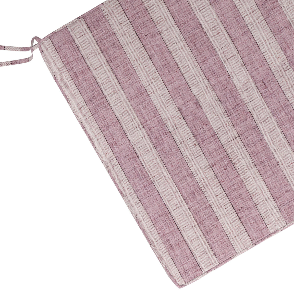 Chevalier Lilac Stripe Seat Cushion