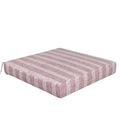 Chevalier Lilac Stripe Seat Cushion