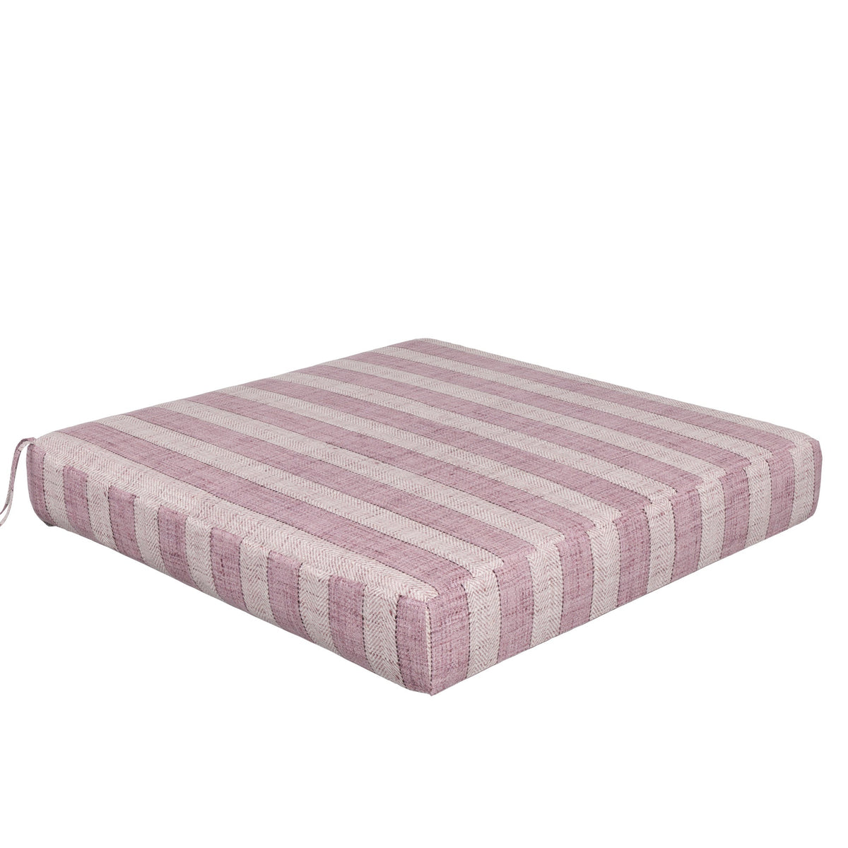 Chevalier Lilac Stripe Seat Cushion