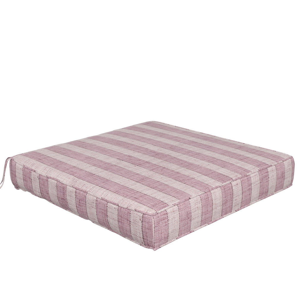 Chevalier Lilac Stripe Seat Cushion